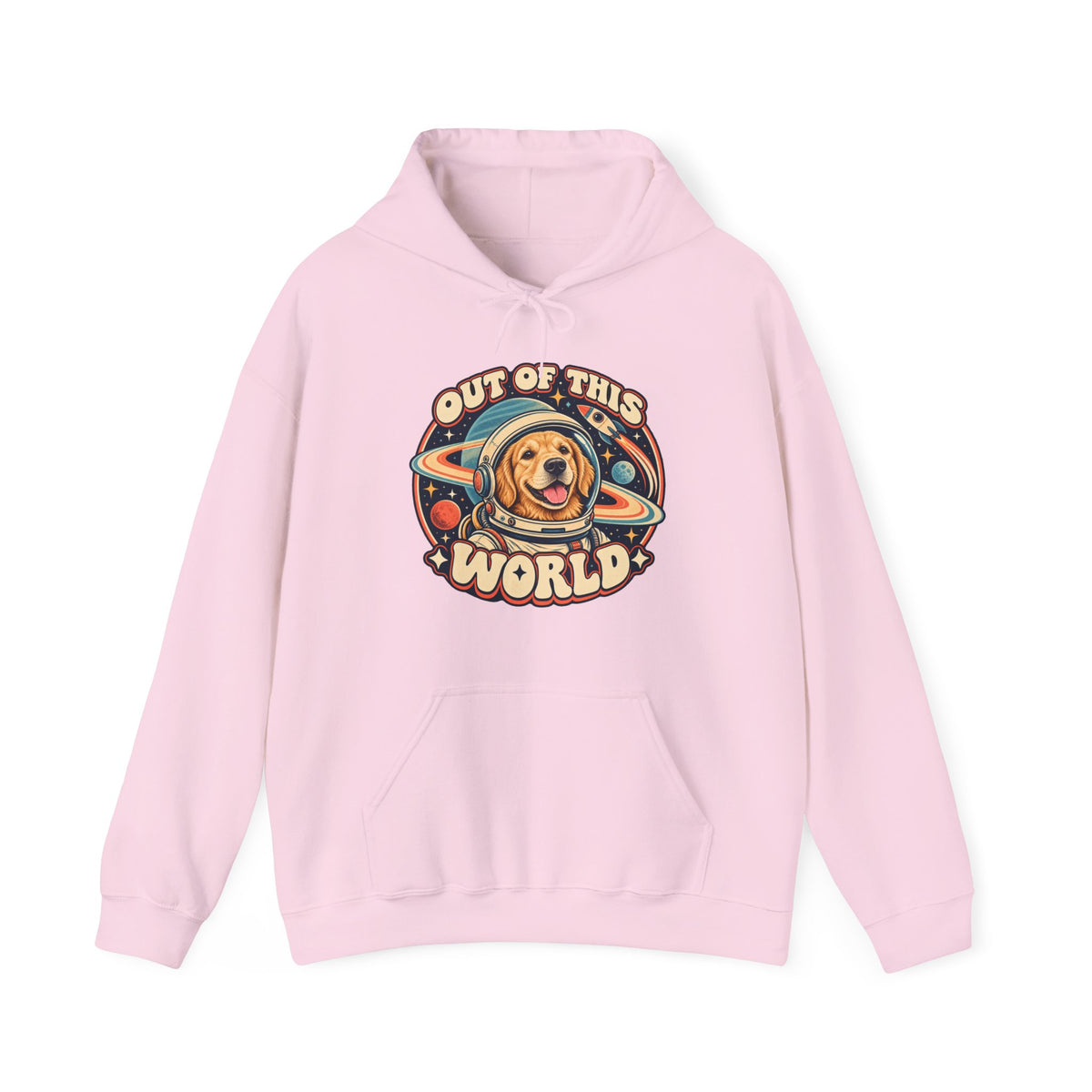 Space Cadet — Custom Pet Portrait Hoodie