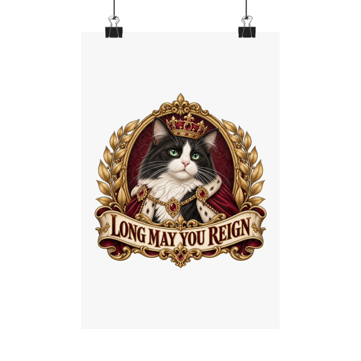 Royal Pet — Custom Pet Portrait Matte Art Print
