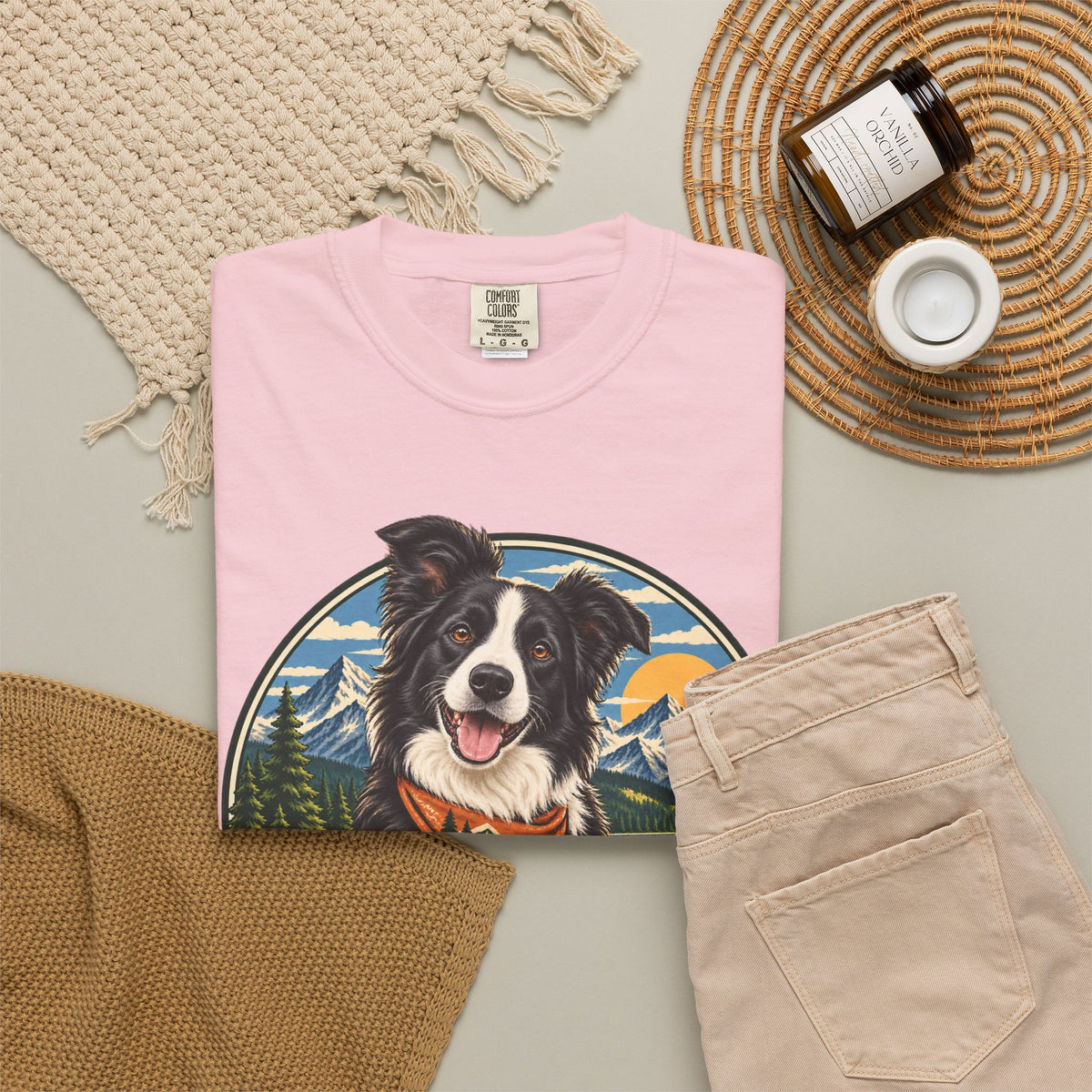 Adventure Buddy — Custom Pet Portrait Premium Tee