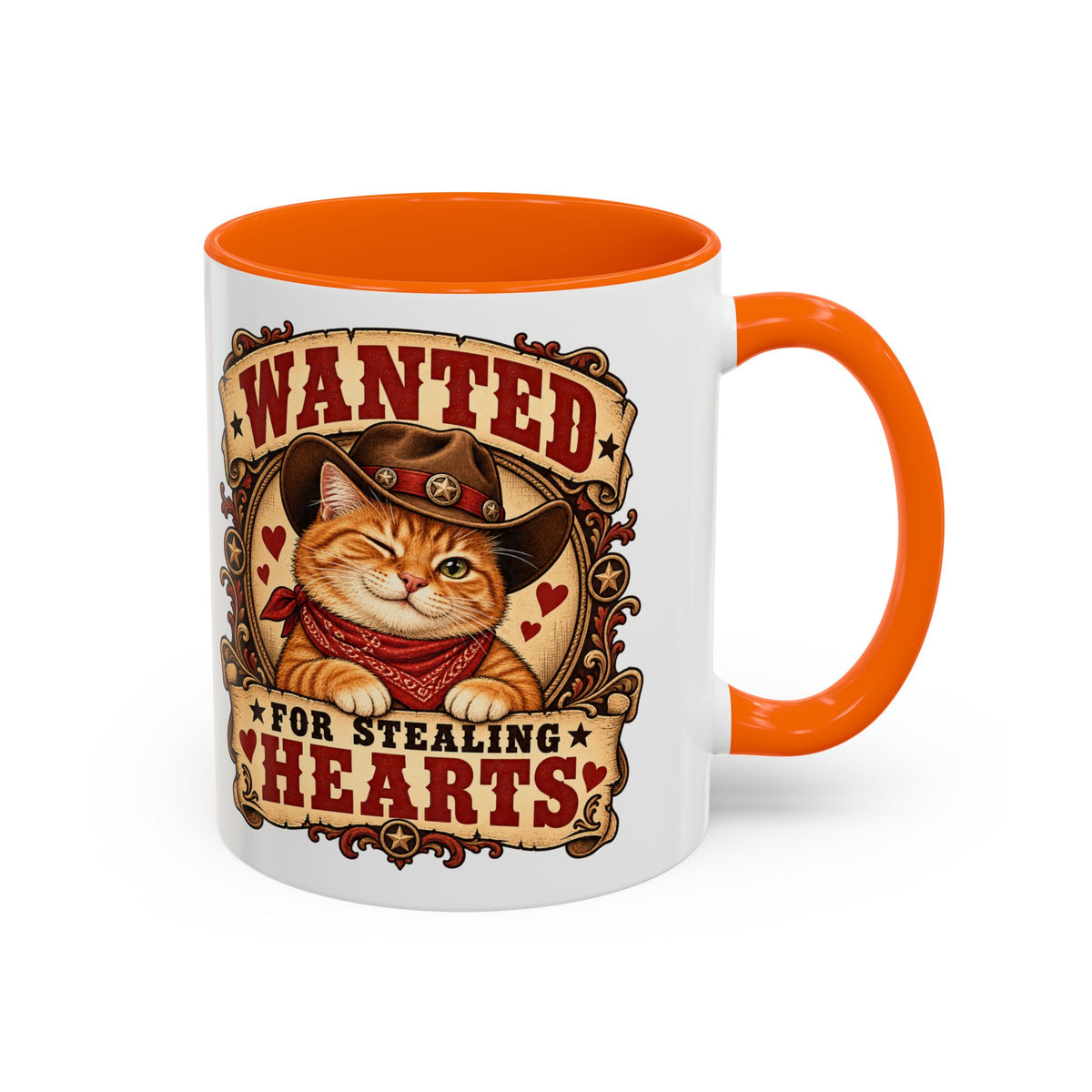 Heart Thief — Custom Pet Portrait Accent Mug