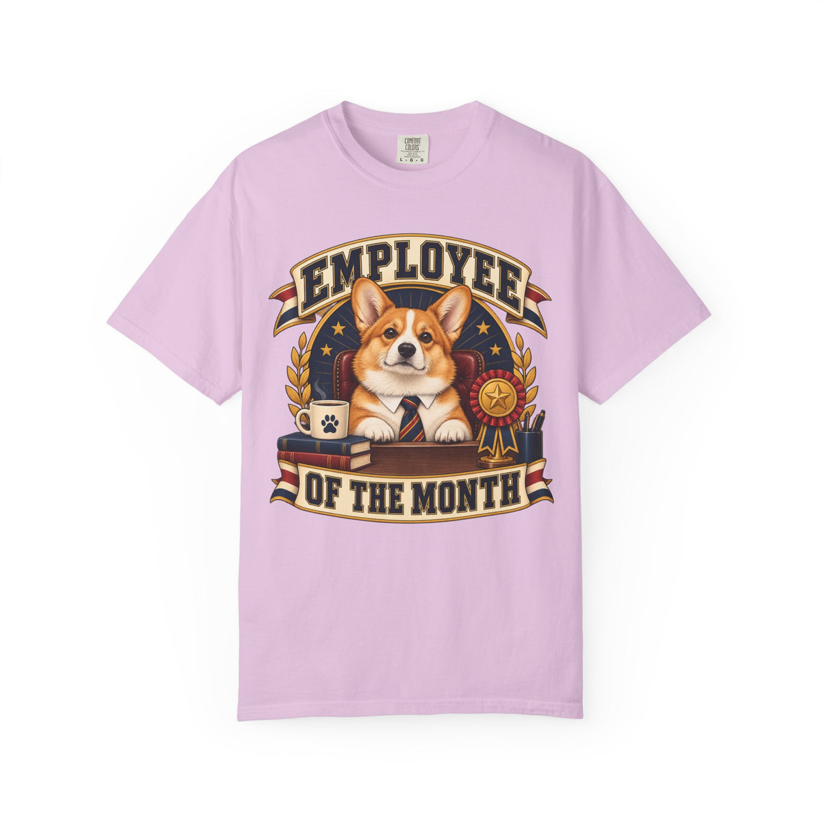 Employee of the Month — Custom Pet Portrait Premium Tee