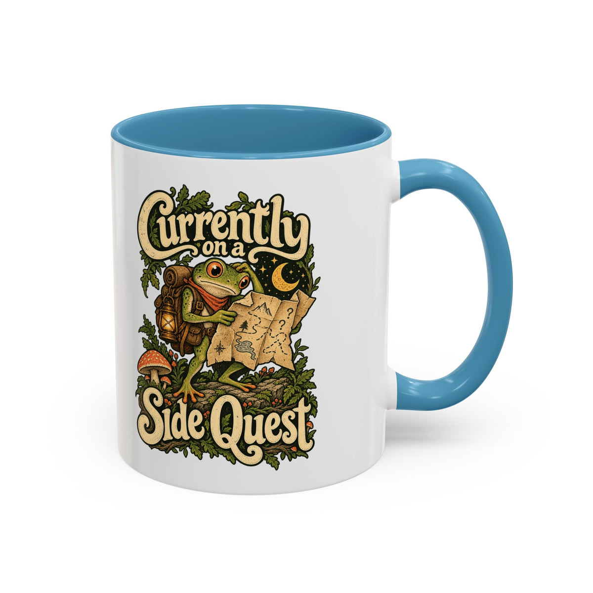 Currently on a Side Quest — Accent Mug