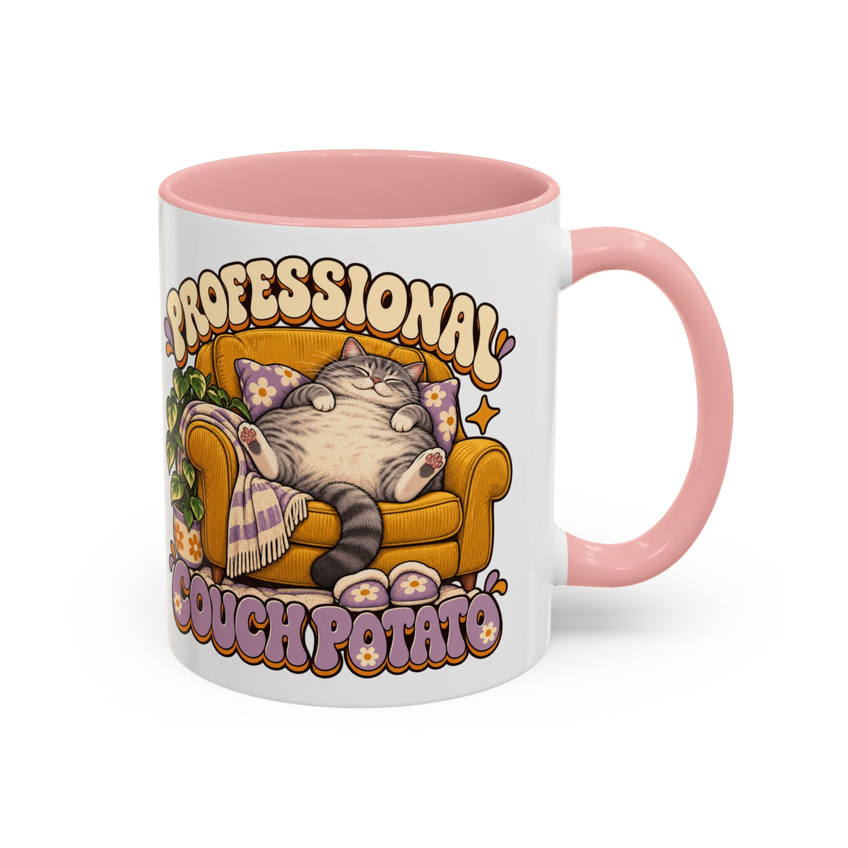 Couch Potato — Custom Pet Portrait Accent Mug