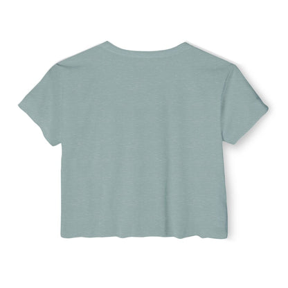 Floral Muse — Festival Crop Top — back — view 2