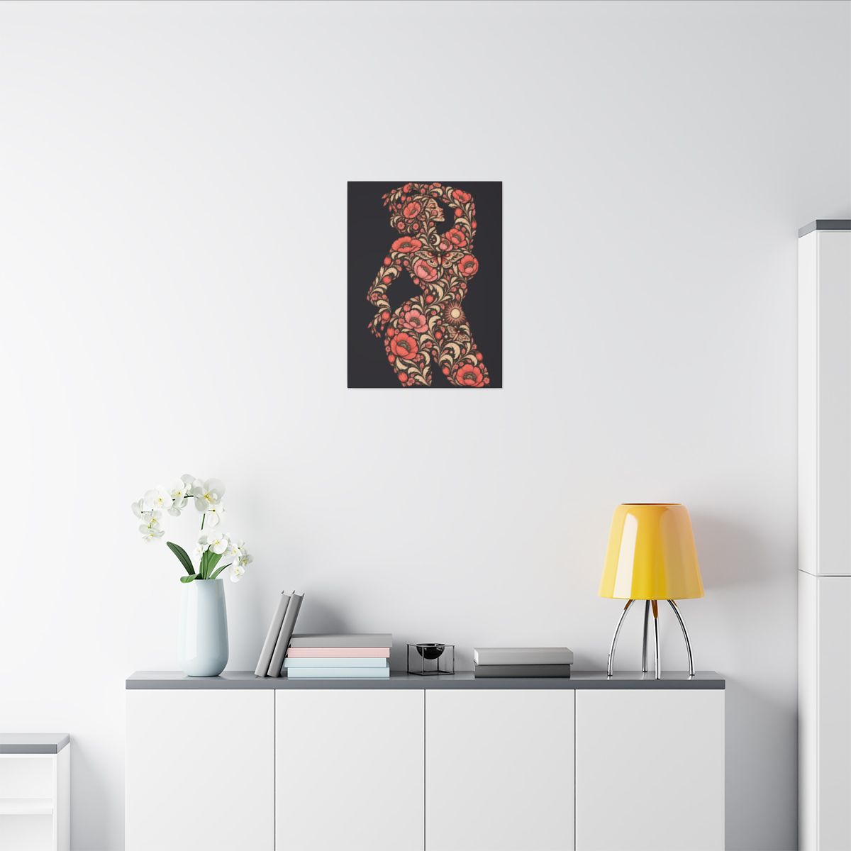 Floral Muse — Matte Stretched Canvas — context 2 — view 8