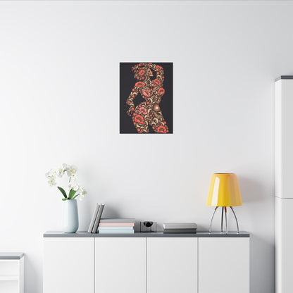 Floral Muse — Matte Stretched Canvas — context 2 — view 8