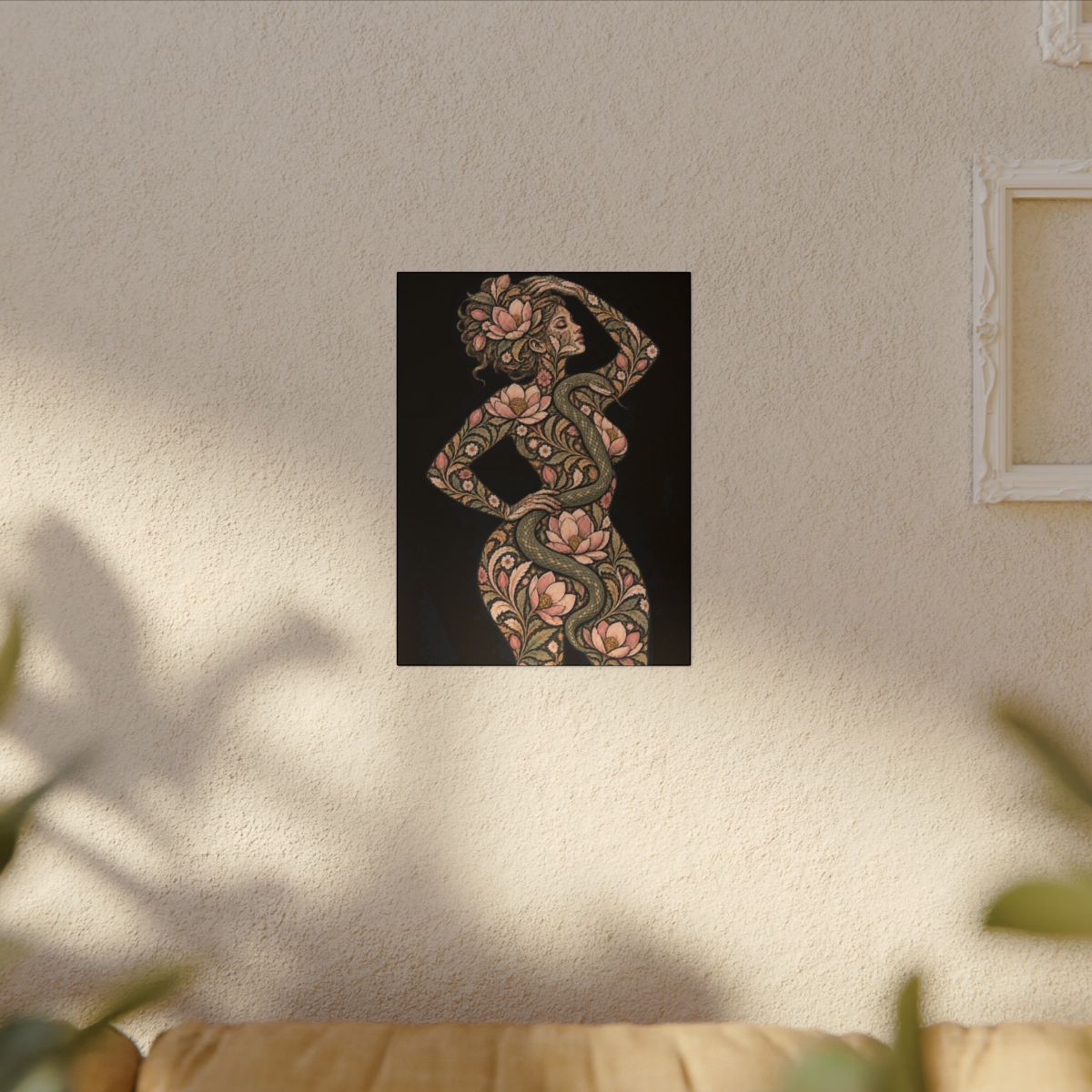 Serpent Magnolia Muse canvas — context-1