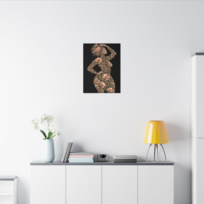 Serpent Magnolia Muse canvas — context-2