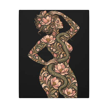 Serpent Magnolia Muse canvas — front