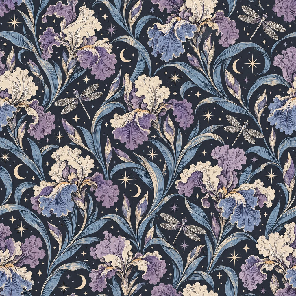 Iris Nocturne base pattern