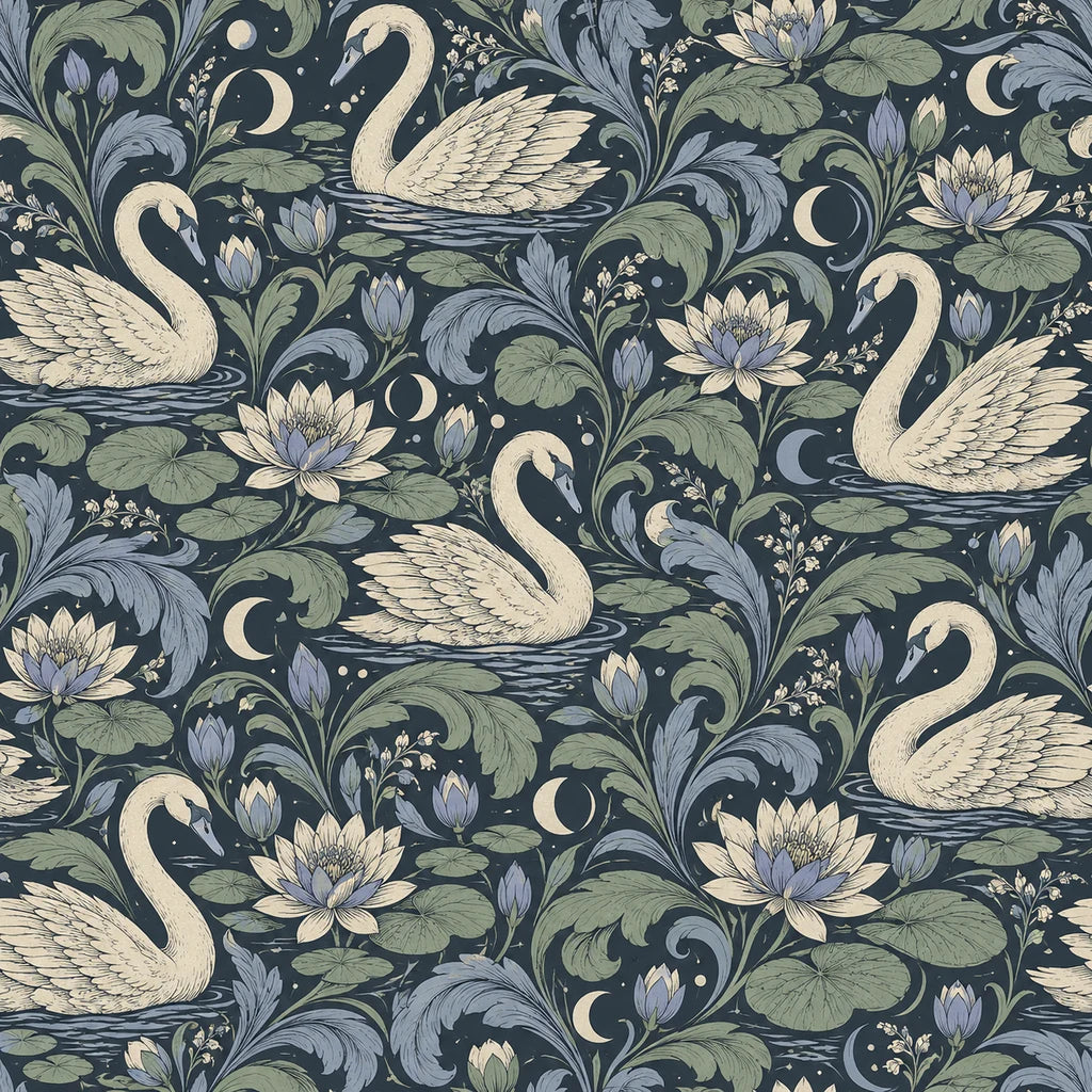 Moonlit Swan base pattern
